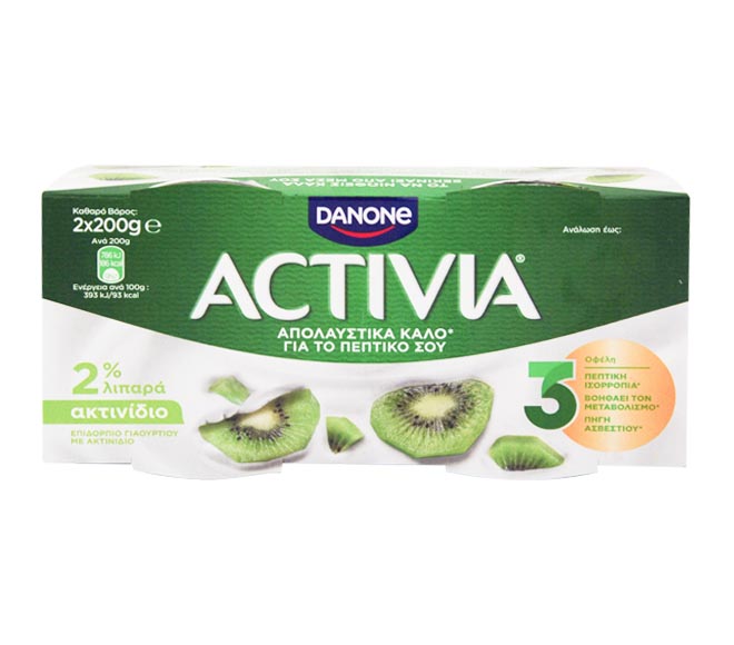 fruit yogurt ACTIVIA 2X200g – Kiwi