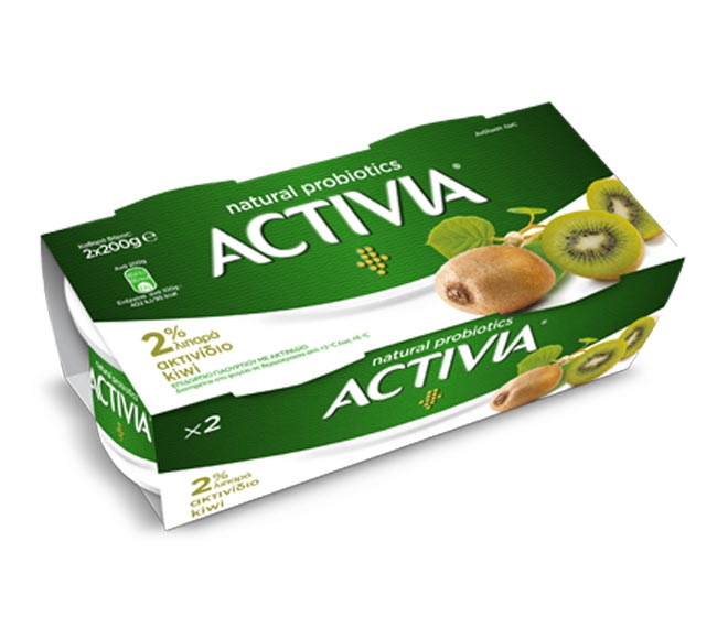 fruit yogurt ACTIVIA 2X200g – Kiwi