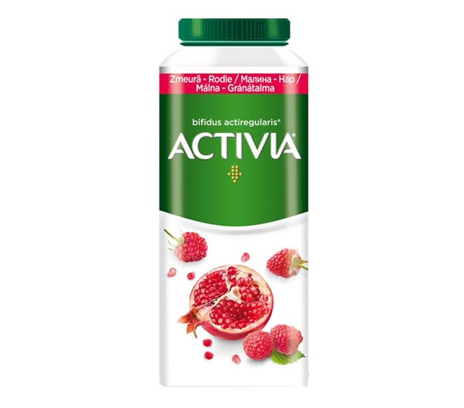 ACTIVIA yogurt drink 320g – Raspberry & Pomegranate