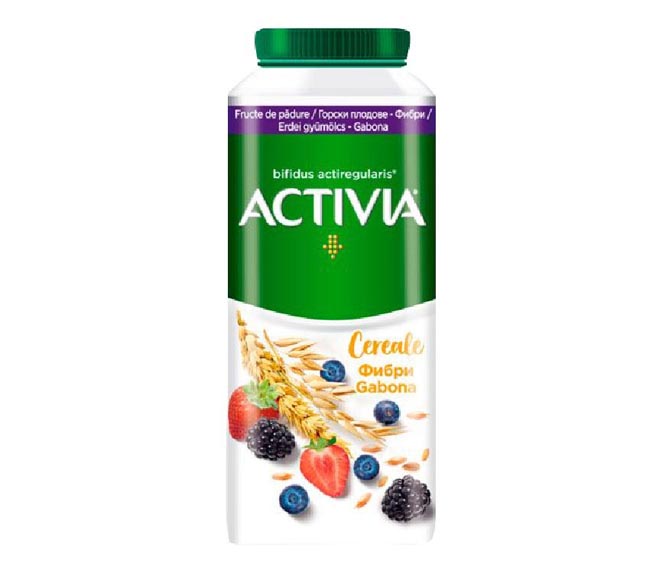ACTIVIA yogurt drink 320g – Forest Fruits & Cereal