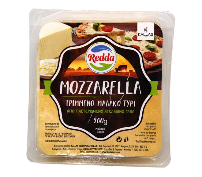 shredded cheese REDDA mozzarella 200g