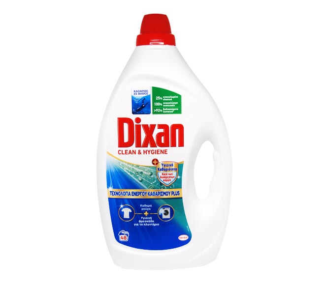 DIXAN Plus gel 48 washes 2.160L – Clean & Hygiene