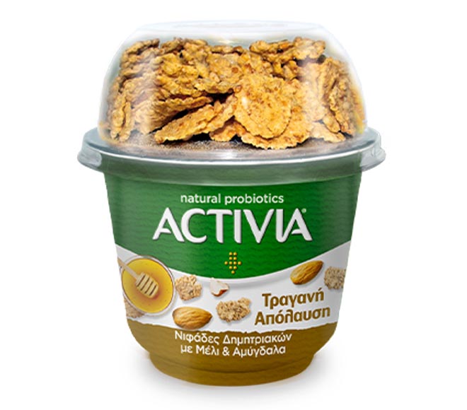 yogurt ACTIVIA 188g – Cereal Flakes with Honey & Oat