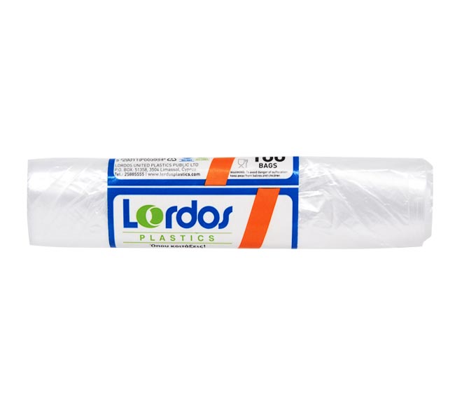 LORDOS General Use Bags clear 20X30cm 100pcs