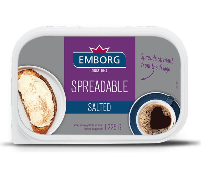 butter EMBORG spreadable 225g – Salted