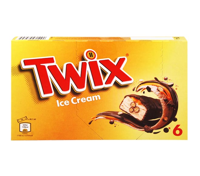 ice cream TWIX 6X34.2g