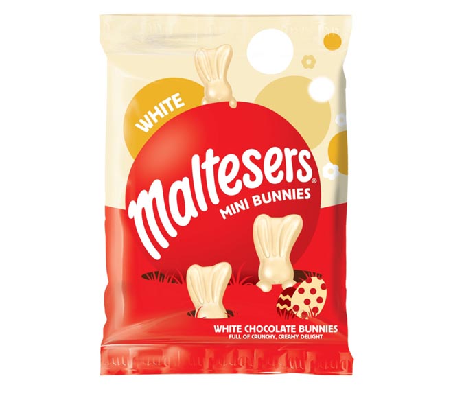MALTESERS Mini Bunnies 58g – White Chocolate