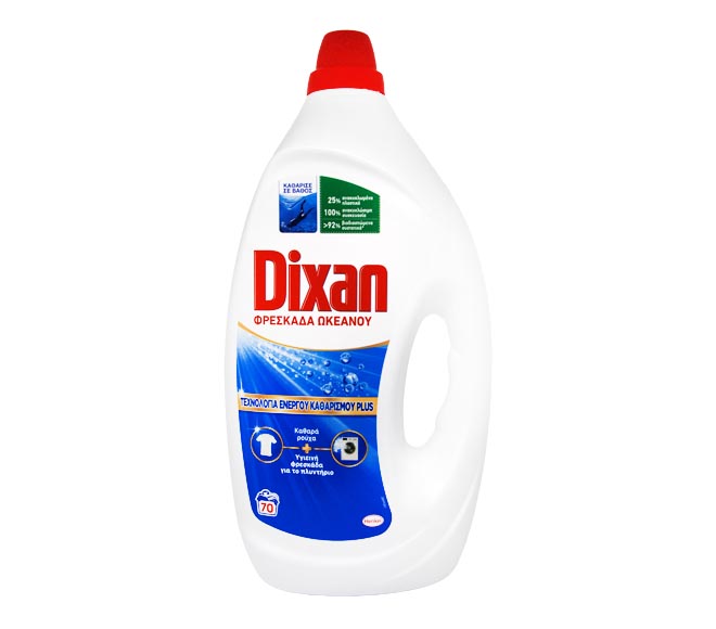 DIXAN Plus gel 70 washes 3.150L – Ocean Fresh