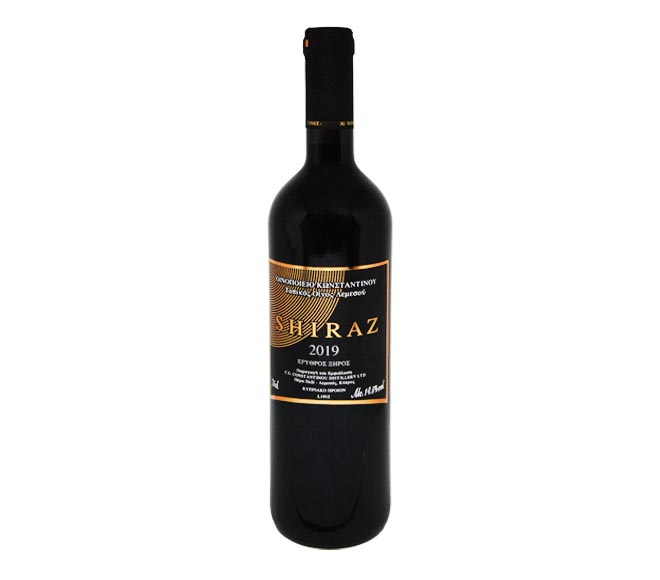 CONSTANTINOU WINERY Shiraz red dry wine 750ml