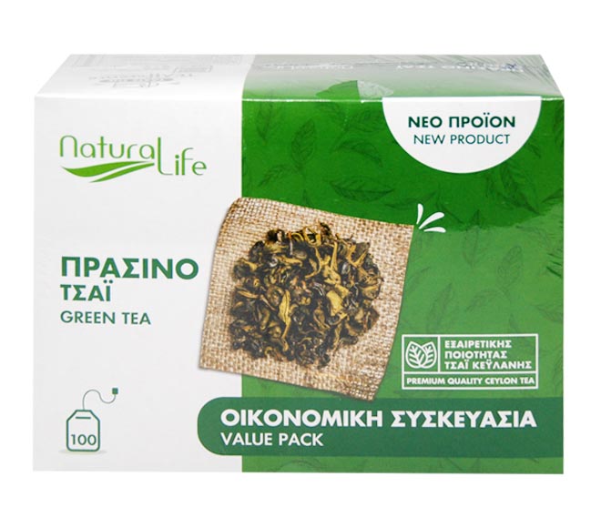 tea NATURAL LIFE Value Pack (100pcs) 130g – Green