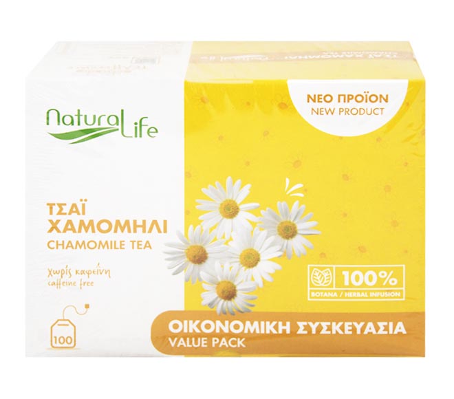 tea NATURAL LIFE Value Pack (100pcs) 100g – Chamomile