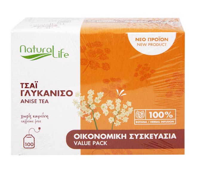 tea NATURAL LIFE Value Pack (100pcs) 130g – Anice