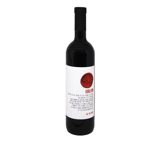LAMBOURI WINERY Idalion red dry wine 750ml