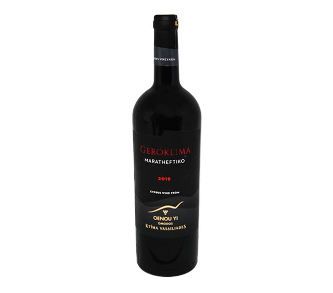 KTIMA VASSILIADES Geroklima Maratheftiko red dry wine 750ml