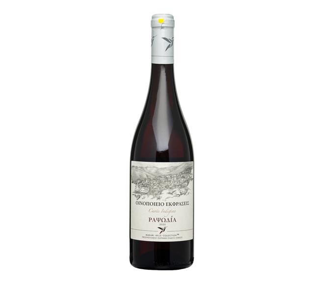 EKFRASEIS WINERY Rapsodia red dry wine 750ml