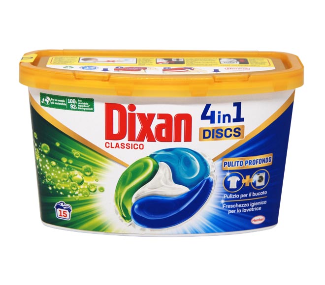 DIXAN 4 in 1 Discs 15 Washes 375g – Classic