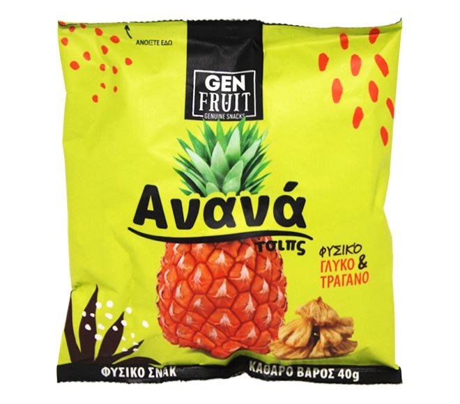GENUINE SNACKS pineapple chips 40g