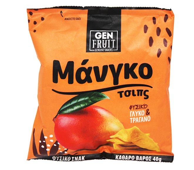 GENUINE SNACKS mango chips 40g