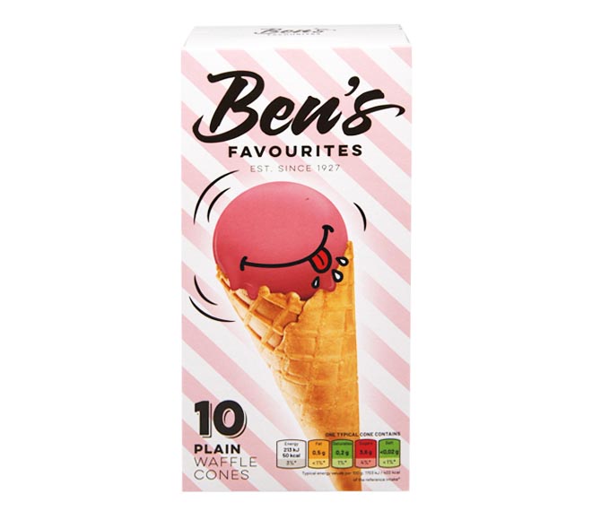 BEN’S waffle cones 6pcs 125g
