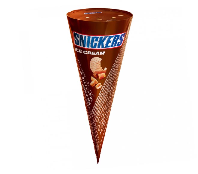 ice cream SNICKERS cone 70g