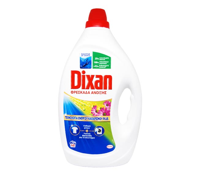 DIXAN Plus gel 48 washes 2.160L – Spring Fresh