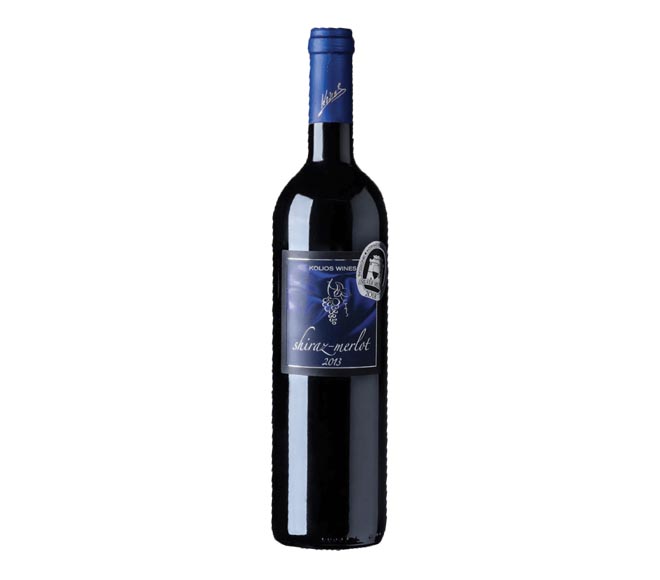 KOLIOS Shiraz Merlot red wine 750ml