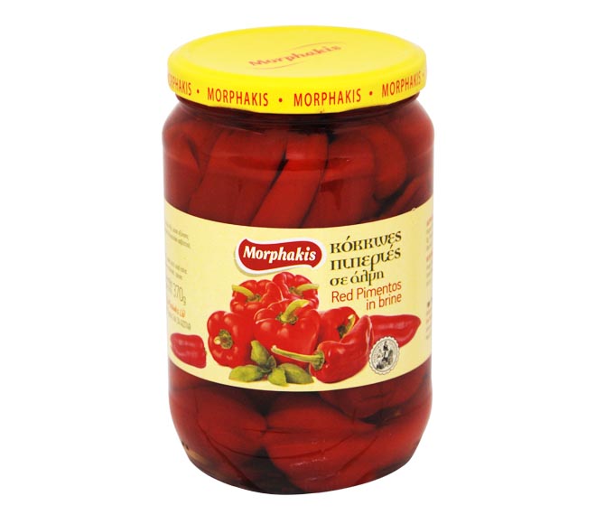 MORPHAKIS pickled red pimentos 700g
