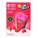 SUN LOLLY ice lollies for home freezing 8x60ml - Raspberry