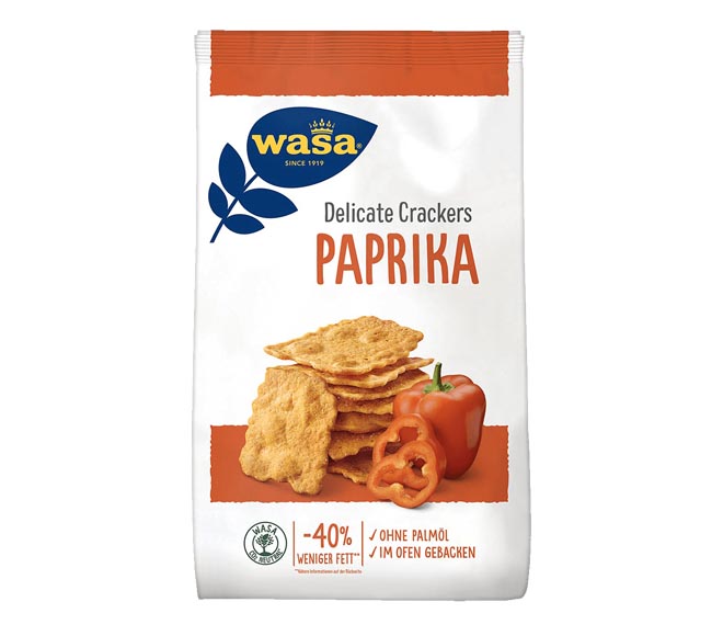 WASA delicate crackers 150g – Paprika