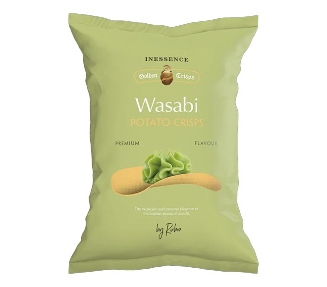 INESSENCE Golden Crisps 125g – Wasabi