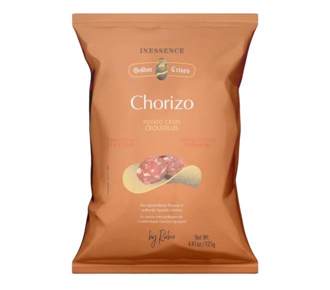 INESSENCE Golden Crisps 125g – Chorizo