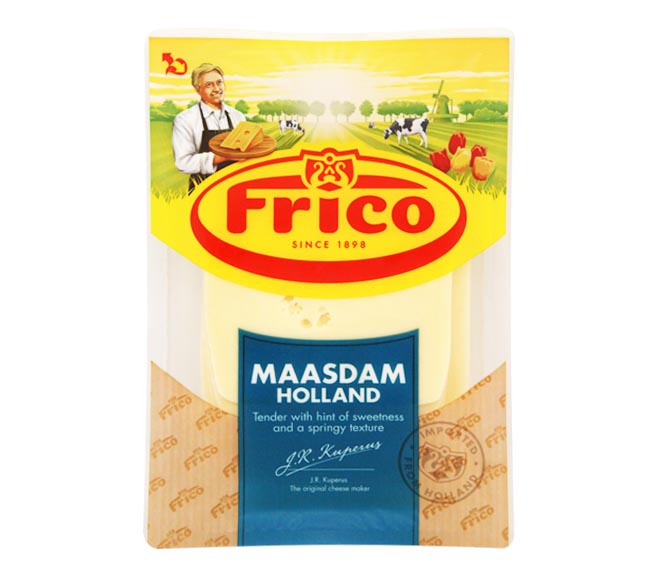 cheese FRICO Maasdam Holland slices 150g