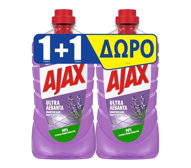 AJAX Ultra levanda 1L (1+1 FREE)