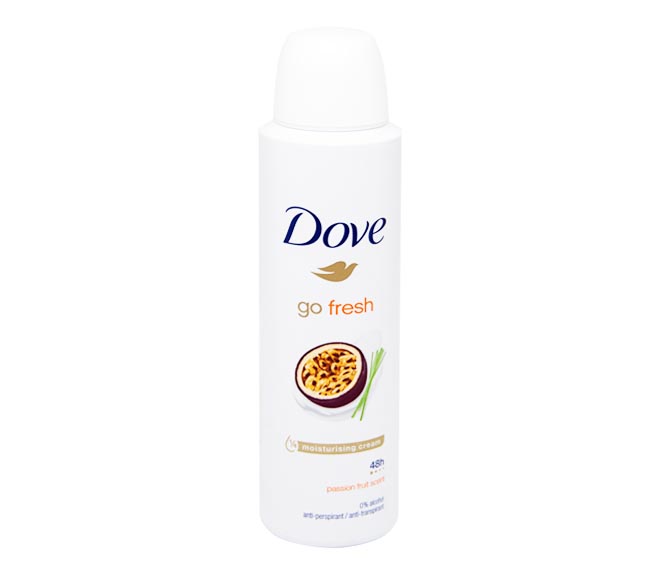 DOVE go fresh deodorant spray 150ml – passion fruit