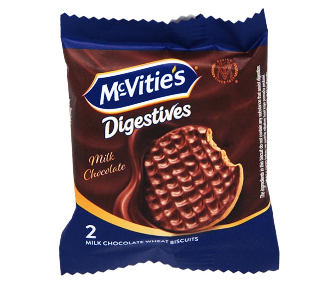 MC VITIES digestive 29.4g (2 Wheat Biscuits) – Milk Chocolate