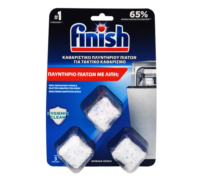 FINISH dishwasher cleaner 3x17g