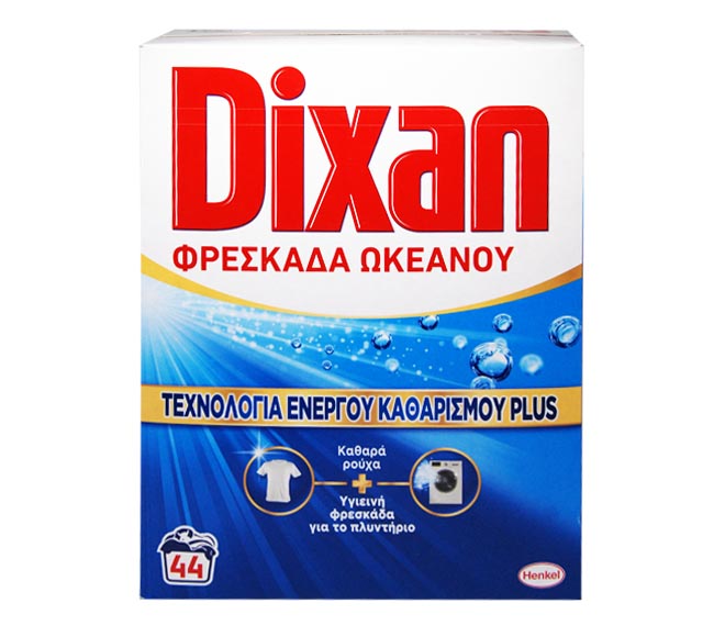 DIXAN powder Plus 44 washes 2.2kg – Ocean Fresh