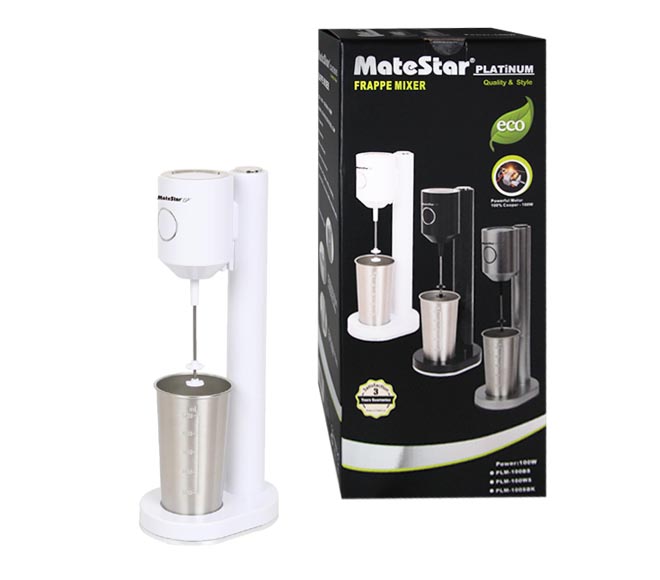 MATESTAR Platinum Frappe Mixer (with cup) 100W – White