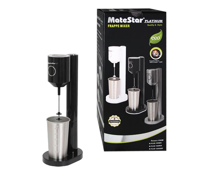 MATESTAR Platinum Frappe Mixer (with cup) 100W – Black