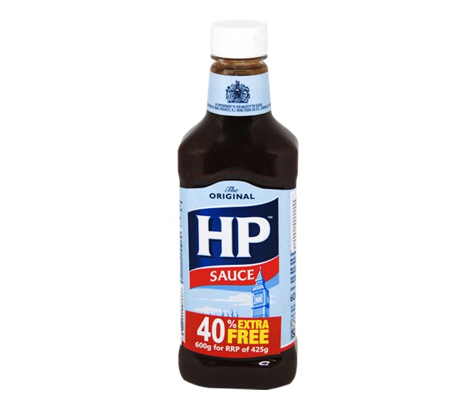 sauce HP Original Brown 600g (425g + 175g – 40% FREE)