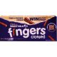 CADBURY Fingers milk chocolate biscuits 114g
