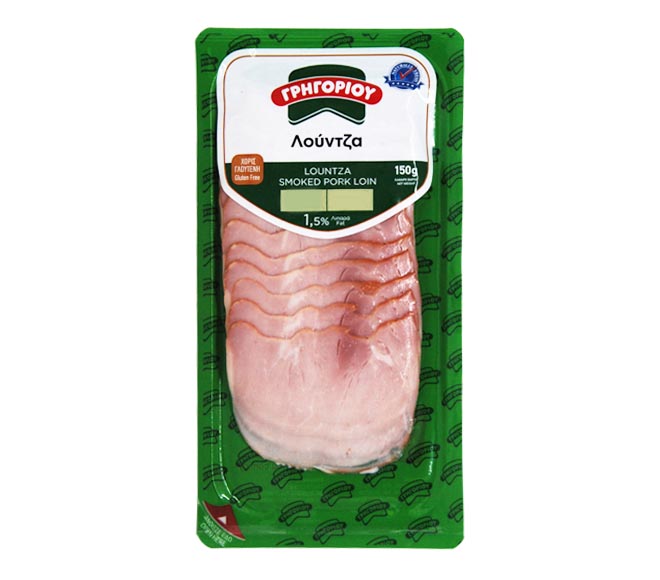 GREGORIOU smoked pork loin 150g