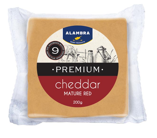 cheese ALAMBRA cheddar 200g – Mature Red