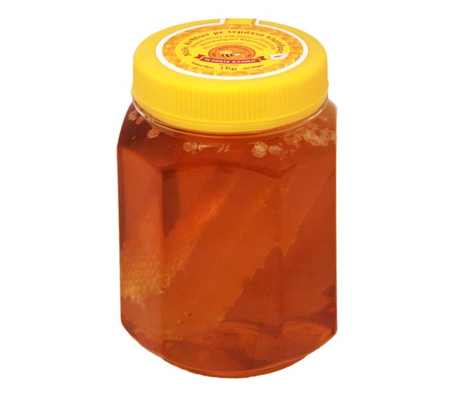 honey – ALONA blossom honey with honeycomb 1kg