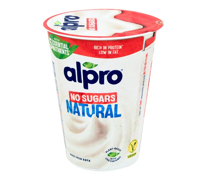 yogurt ALPRO dairy free 400g – No Sugars