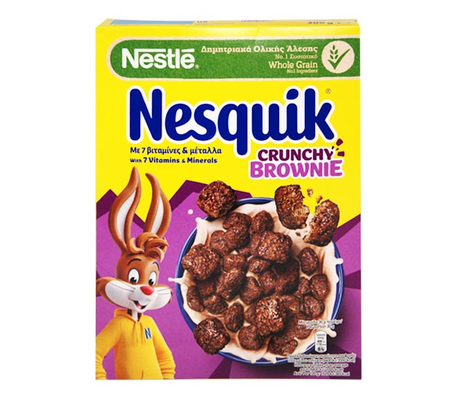 NESTLE NESQUIK cereals crunchy brownie 300g