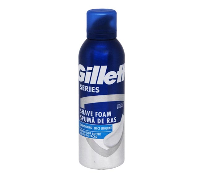 shaving foam GILLETTE series with cocoa butter 200ml