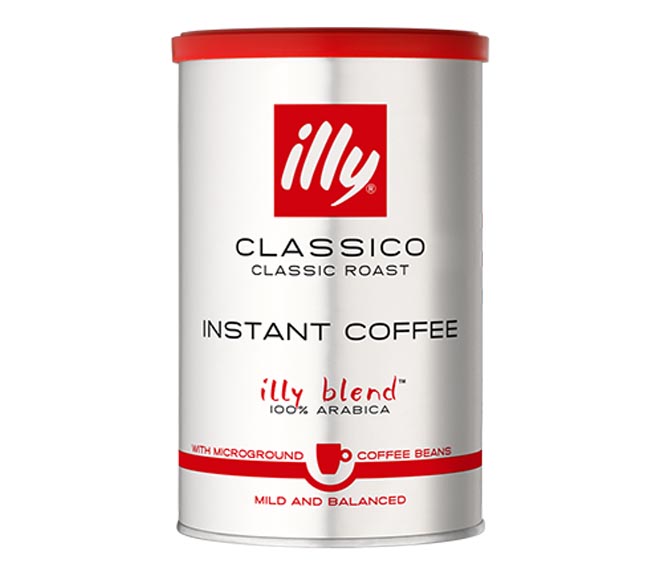 ILLY classic roast instant coffee 95g – Mild & Balanced