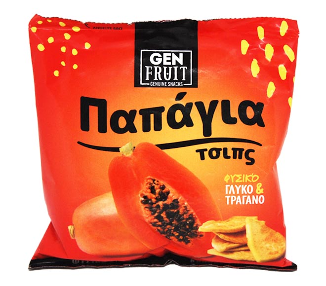 GENUINE SNACKS papaya chips 40g