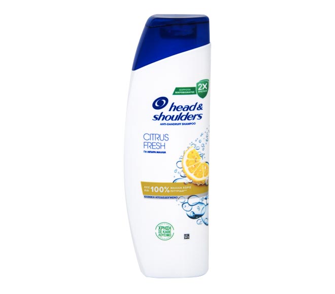 HEAD & SHOULDERS shampoo for greasy hair 330ml – Citrus Fresh